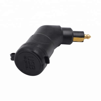 Motorcycle Dual USB Charger DIN Socket